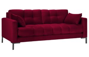 Micadoni Sametová pohovka Mamaia 217 cm