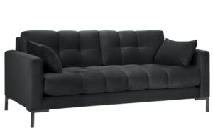 Micadoni Sametová pohovka Mamaia 217 cm