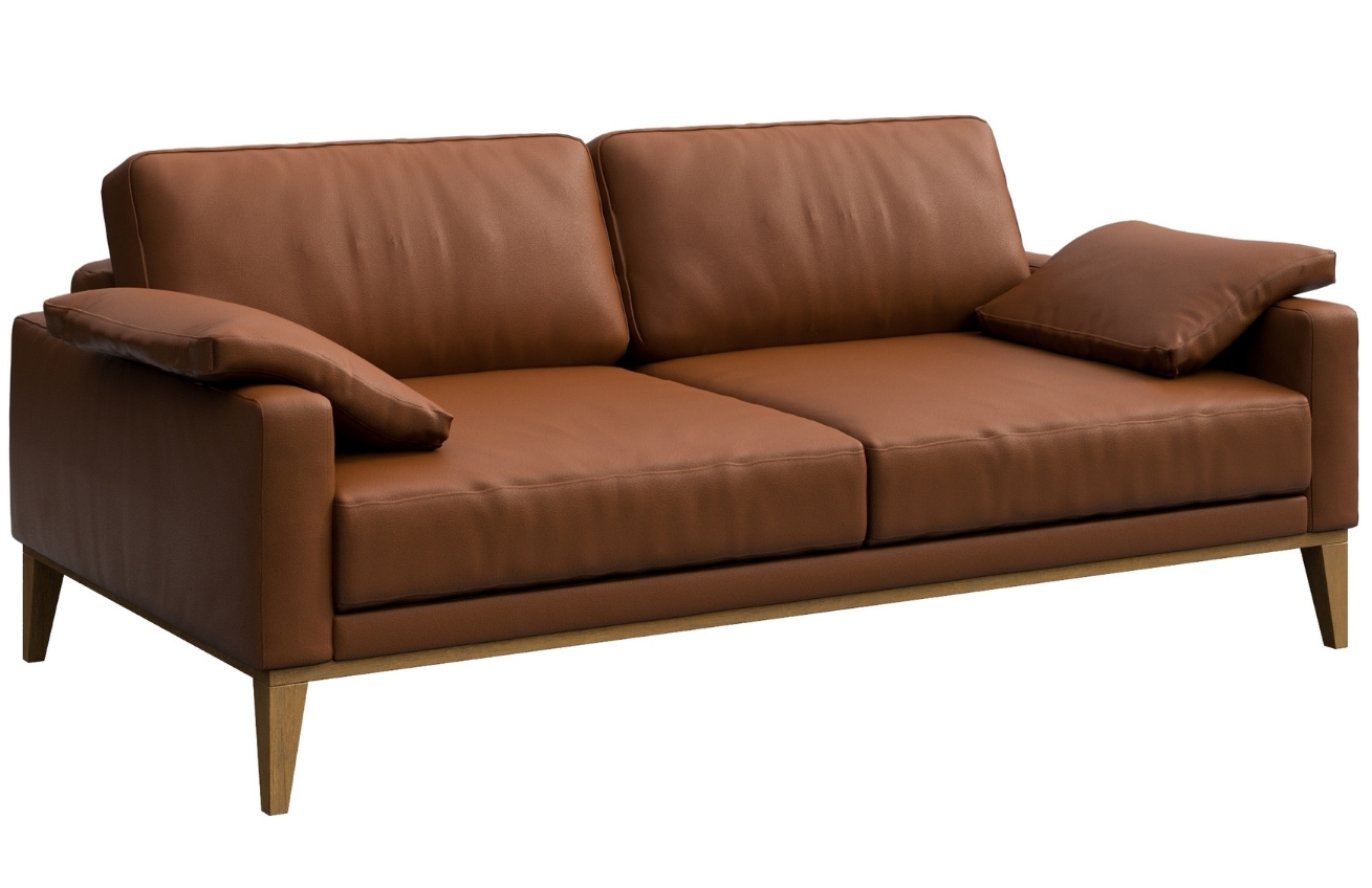 Mesonica Kožená pohovka Musso 173 cm