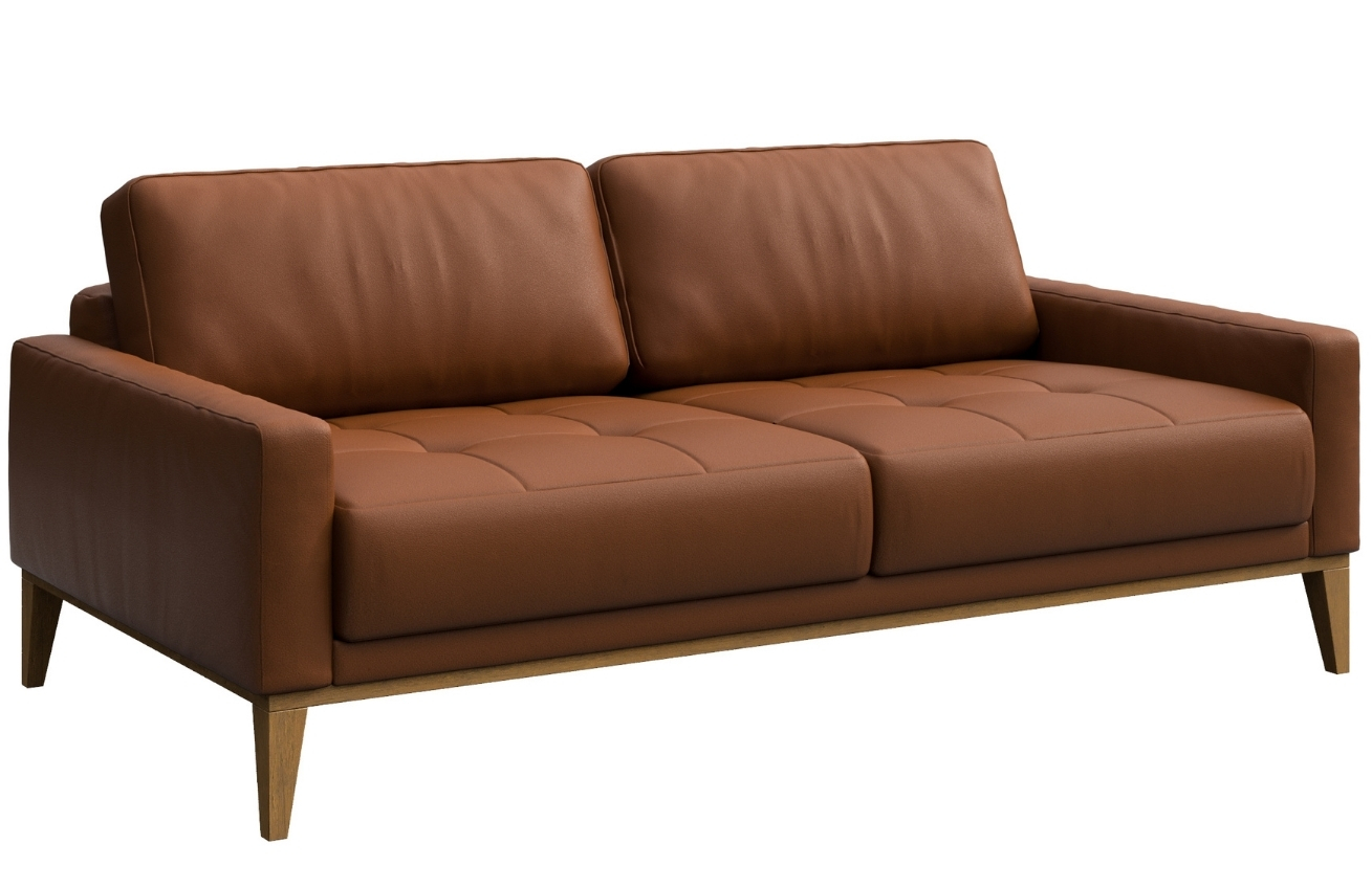 Mesonica Kožená pohovka Musso Tufted 173 cm