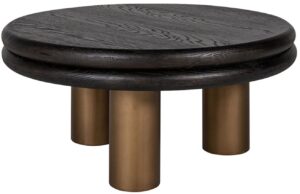 Richmond Dubový konferenční stolek Macaron 80 cm