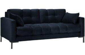 Micadoni Sametová pohovka Mamaia 152 cm