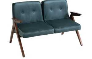 Nordic Design Sametová pohovka Vinnie 120 cm