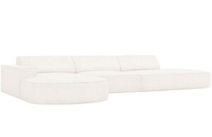 Micadoni Bouclé rohová pohovka Jodie 342 cm