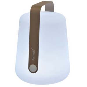 Muškátově šedá venkovní lampa Fermob Balad 38 cm