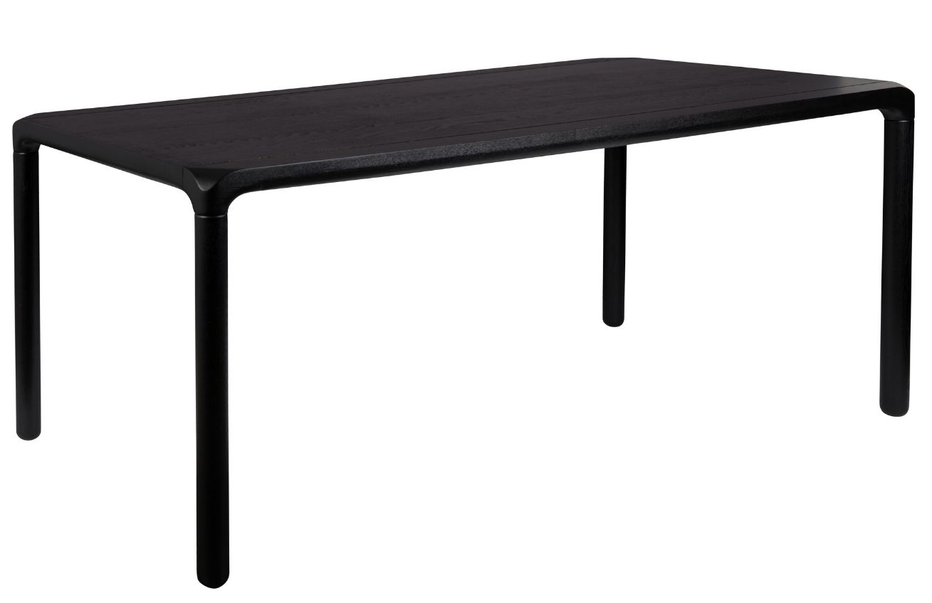 Černý jasanový jídelní stůl ZUIVER STORM 180 x 90 cm