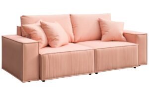 Ghado Sametová rozkládací pohovka Melow 250 cm