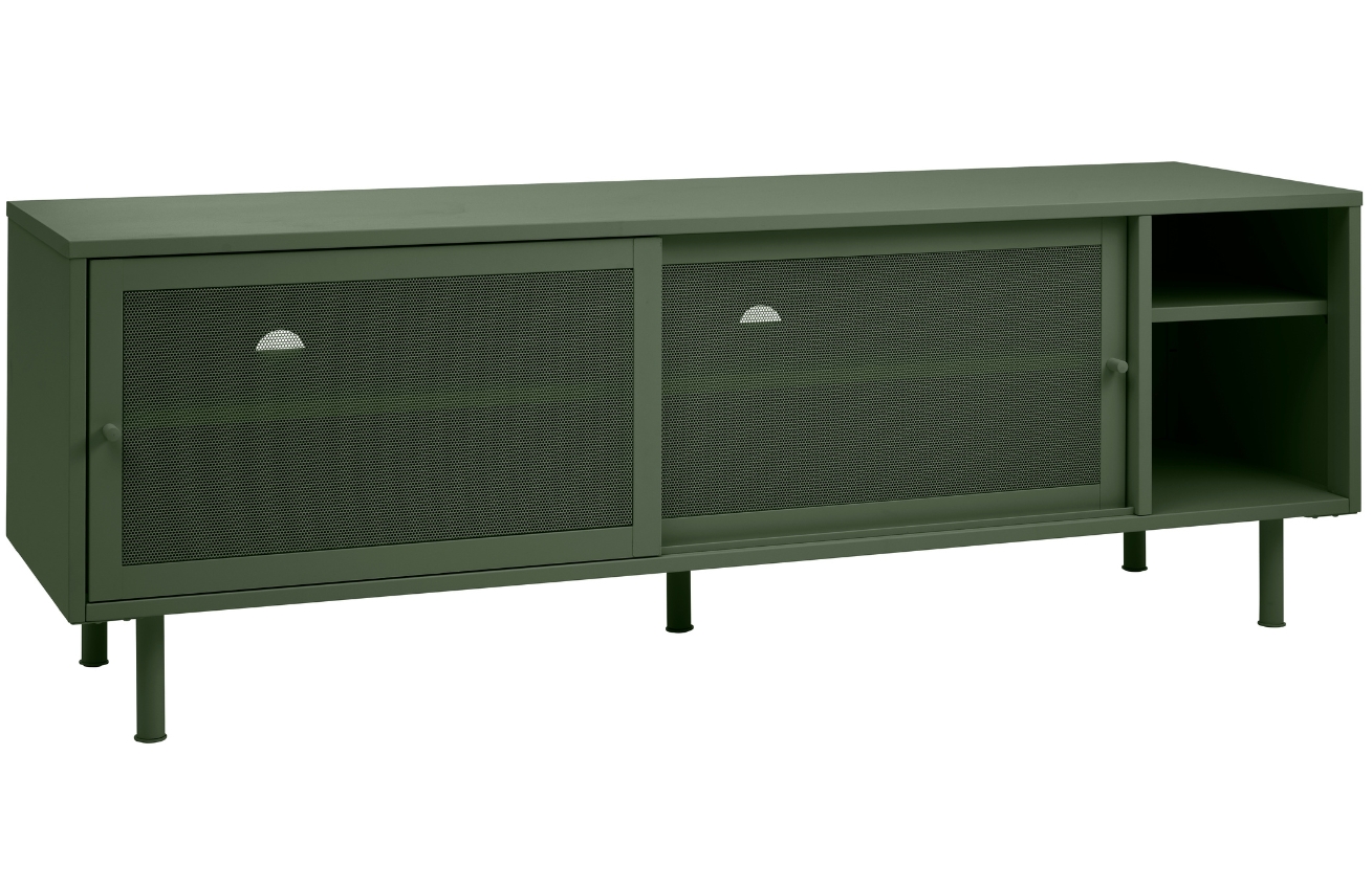 Unique Furniture Kovový TV stolek Veep 160 x 45 cm