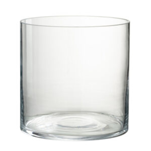 Skleněná váza J-line Mikko 20 cm