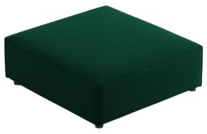 Cosmopolitan Design Sametová podnožka Arendal 102 x 80 cm