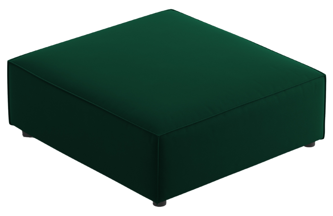 Cosmopolitan Design Sametová podnožka Arendal 102 x 80 cm
