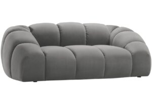 Micadoni Sametová pohovka Diana 214 cm