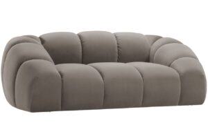 Micadoni Sametová pohovka Diana 214 cm