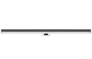 Černé kovové nástěnné LED světlo Nova Luce Glim 63 cm