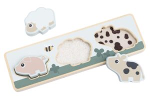 Done by Deer Dřevěné puzzle Tiny farm