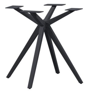 WOOOD Kovová stolová podnož Holland 80 x 80 cm