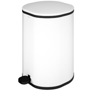 Cosmic Bílý kovový odpadkový koš Essentials 5 l
