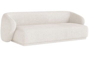 Maison Heritage Světle béžová čalouněná trojmístná pohovka Jane 220 cm