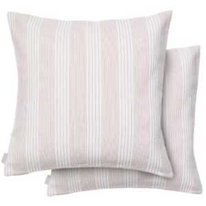 Kave Home Set dvou bavlněných povlaků na polštář Macie 50 x 50 cm