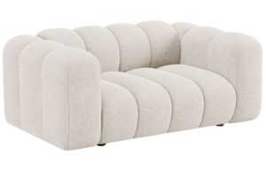 Micadoni Světle béžová dvoumístná pohovka Lupine 170 cm