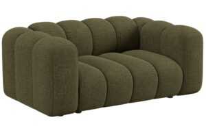 Micadoni Zelená dvoumístná pohovka Lupine 170 cm