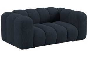 Micadoni Tmavě modrá dvoumístná pohovka Lupine 170 cm