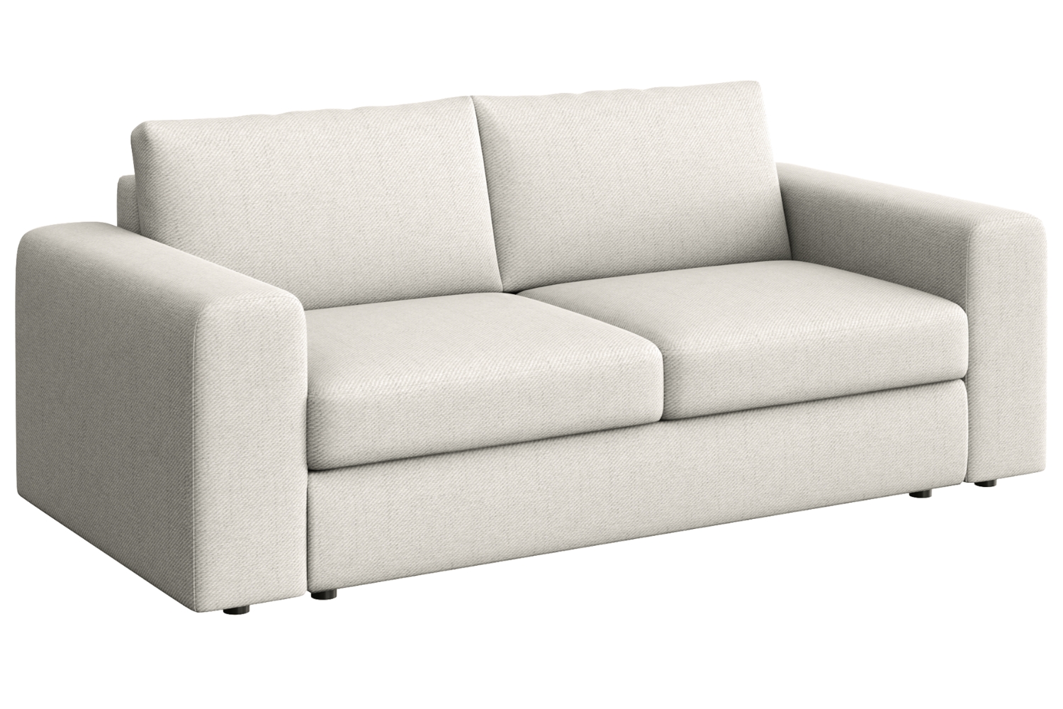 Rodier Krémově bílá trojmístná pohovka Baga 218 cm