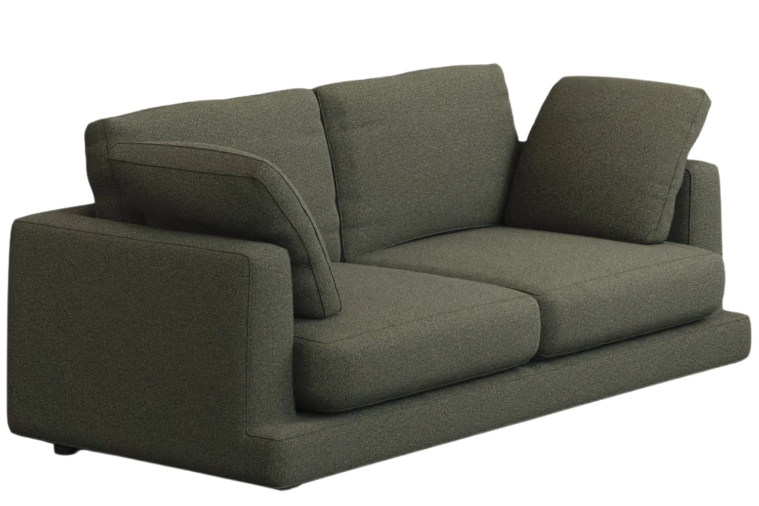 Kave Home Zelená dvoumístná pohovka Gala 210 cm