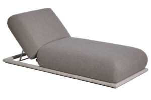 Richmond Šedé zahradní lehátko Sullivan