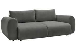 Bobochic Paris Šedá rozkládací pohovka Lucien 257 cm