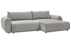 Bobochic Paris Světle šedá rozkládací pohovka Lucien 314 cm