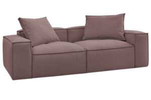 Bobochic Paris Růžová trojmístná pohovka Boheme 260 cm