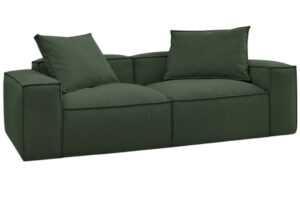 Bobochic Paris Zelená trojmístná pohovka Boheme 260 cm