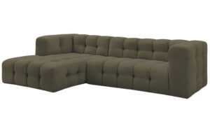Bobochic Paris Zelená rohová pohovka Cloud 288 cm