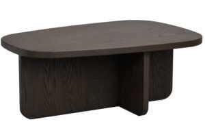 Rowico Hnědý dubový koneferenční stolek BILLINGS 89 x 59 cm