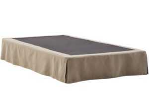 Kave Home Béžová jednolůžková postel Jaira 90 x 200 cm