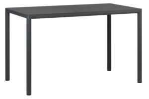 Nardi Tmavě šedý zahradní stůl Piave 120 x 70 cm