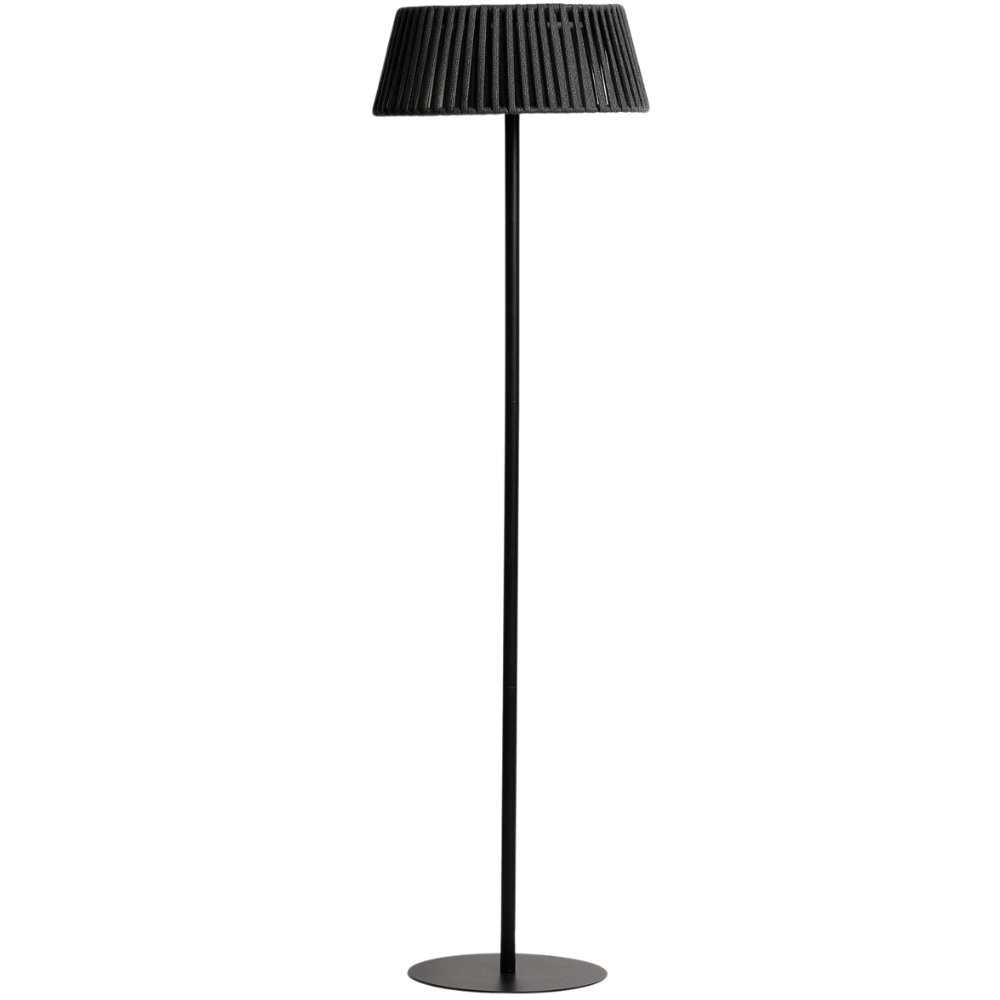 Kave Home Černá zahradní solární LED lampa Aldet 160 cm