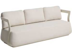 Kave Home Krémová zahradní pohovka Tamaris 217 cm