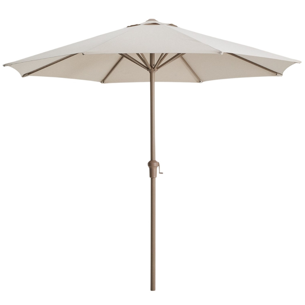 Kave Home Béžový slunečník Milna ø 300 cm