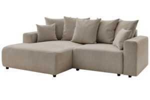 Bobochic Paris Světle hnědá rozkládací pohovka Atilla 244 cm