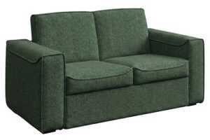 Mesonica Zelená rozkládací pohovka Muno 152 cm