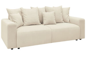 Bobochic Paris Béžová manšestrová rozkládací pohovka Envy 245 cm