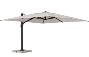 Bizzotto Béžový látkový slunečník Aries 300 x 300 cm