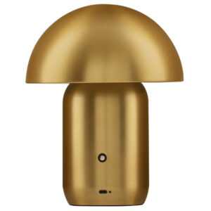 Nova Luce Zlatá kovová nabíjecí stolní LED lampa Pois