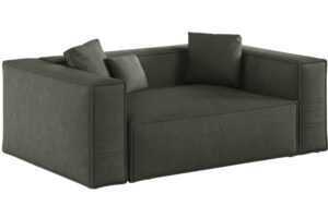 Cosmopolitan Design Tmavě zelená dvoumístná pohovka Aveiro 180 cm