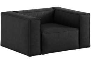Cosmopolitan Design Černé křeslo Aveiro